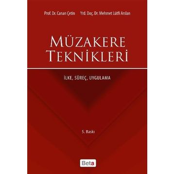 Beta Yayınevi Müzakere Teknikleri