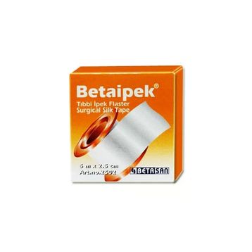Betaipek 5 m x 1.25 cm Tıbbi İpek Flaster