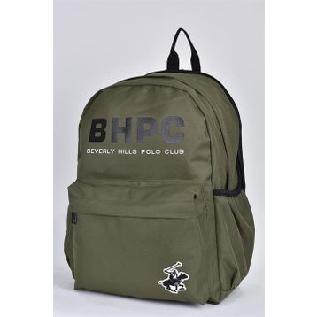 Beverly Hills Polo Club 04163 Yeşil Çok Gözlü Günlük Unisex Seyahat Okul Sırt Çantası