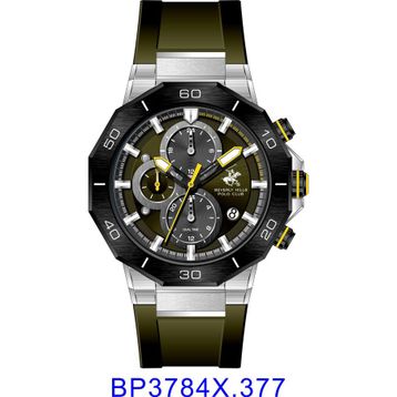 Beverly Hills Polo Club BP3784X.377 Yeşil Erkek Kol Saati