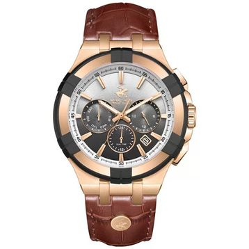 Beverly Hills Polo Club BP3803X.455 Rose Gold Erkek Kol Saati