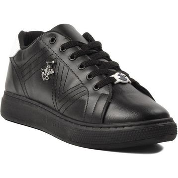 Beverly Hills Polo Club PO-10295 Siyah Beyaz Kadın Sneaker