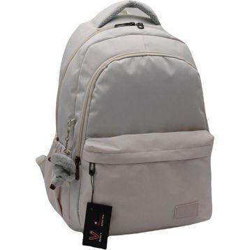 Bevitton 34100 Bej Suya İtici Kumaş Unisex Okul Çantası