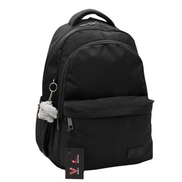 Bevitton 34100 Siyah Suya İtici Kumaş Unisex Okul Çantası