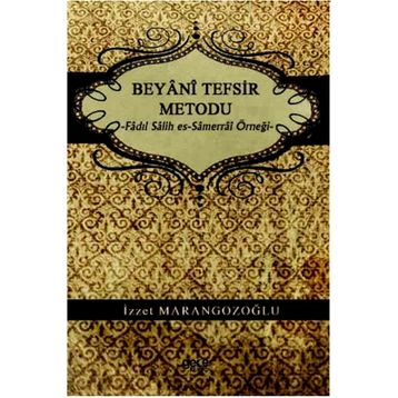 Beyani Tefsir Metodu - İzzet Marangozoğlu