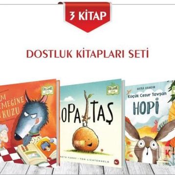 Beyaz Balina Yayınları Dostluk Kitapları Seti 3 Kitap