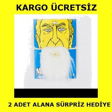 Beyaz Takma Sakal