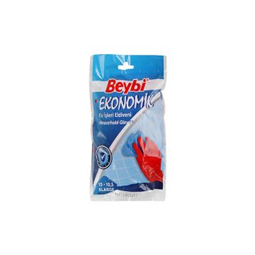 Beybi 10-10.5 25'li Ekonomik Bulaşık Eldiveni