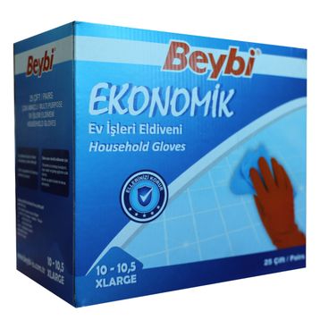 Beybi 10-10.5 25'li Ekonomik Bulaşık Eldiveni