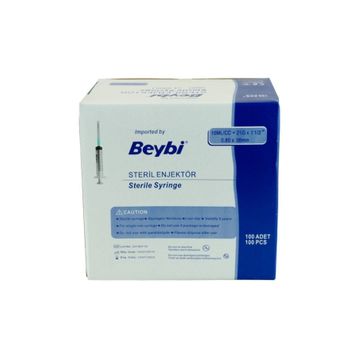 Beybi 10 cc 3 Parça 100 Adet Enjektör