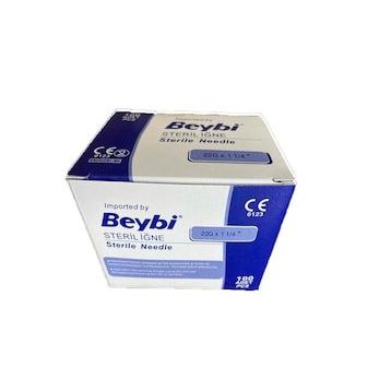 Beybi 100 Adet Siyah Enjektör Ucu