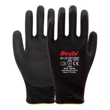 Beybi B-FLEX120 No: 10-XL Çift Micro Köpük Nitril Eldiven
