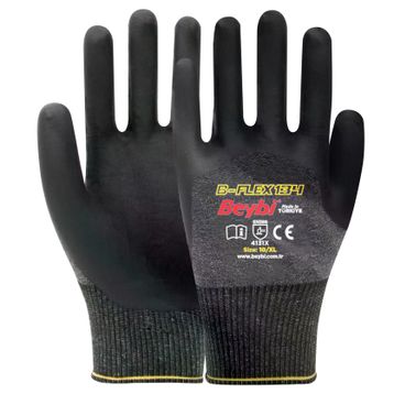 Beybi B-FLEX134 No 10 12 Çift Likralı Köpük Nitril Eldiven
