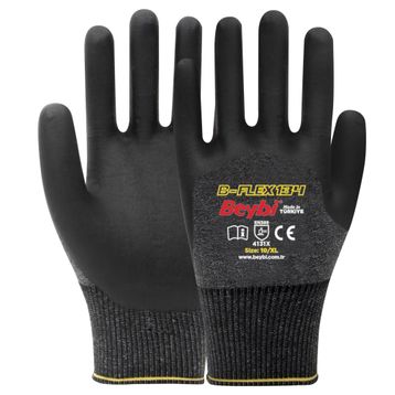 Beybi B-FLEX134 No: 9 100 Çift Likralı Köpük Nitril Eldiven