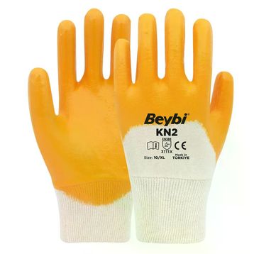 Beybi KN2 No 10 12 Çift Pamuk Nitril Eldiven