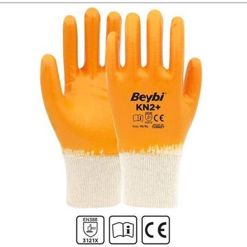 Beybi Kn2+ No:9 Pamuk Nitril İş Eldiveni