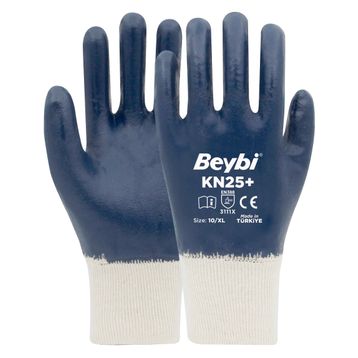 Beybi KN25 No: 10 288 Çift Pamuk Nitril Eldiven