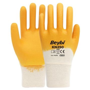 Beybi KN250 No:9 Pamuk Nitril Eldiven
