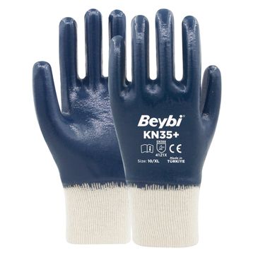Beybi KN35 No: 10 288 Çift Pamuk Nitril Eldiven