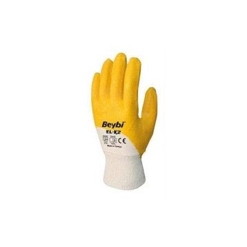 Beybi KN350 No:9 Sarı Nitril Eldiven