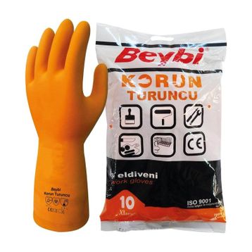 Beybi Korun Turuncu 10 Beden İş Eldiveni