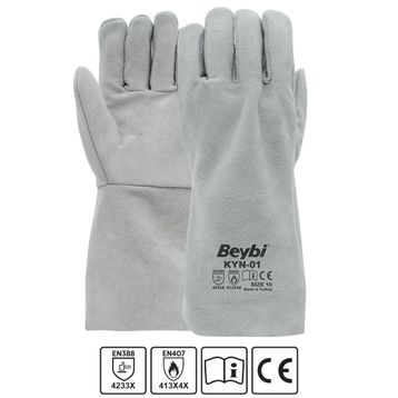 Beybi KYN-01 Gri EKO Kaynakçı Eldiveni