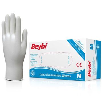 Beybi M Pudralı Muayene Eldiveni