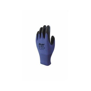 Beybi Nitril Poly Pnzebra 10/XL Beden Mavi Siyah