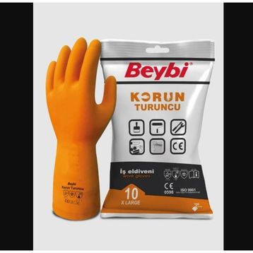 Beybi No: 10 Korun Turuncu İş Eldiveni