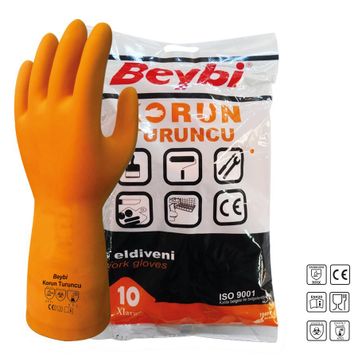 Beybi No: 10 Korun Turuncu İş Eldiveni