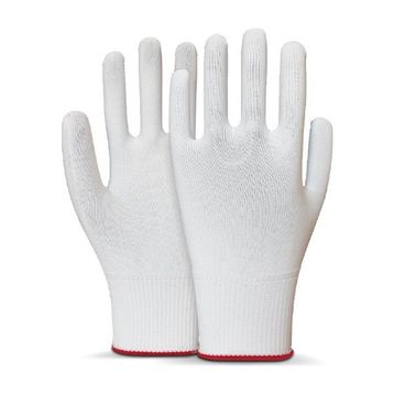 Beybi No: 9 Beyaz Polyester Örgü İş Eldiveni