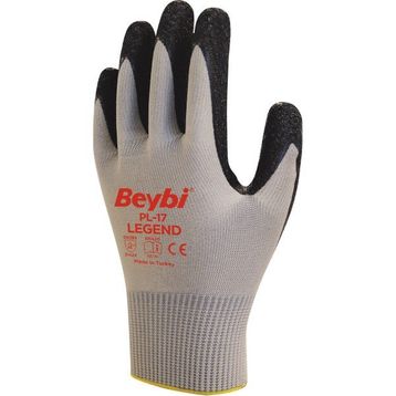 Beybi PL-17 Legend Polyester Örme Lateks Eldiven