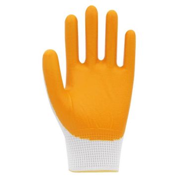 Beybi PN5 No:10 12 Adet Polyester Örme Nitril Eldiven