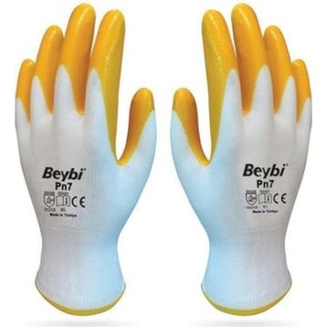 Beybi Pn7 10 Adet Sarı İş Eldiveni