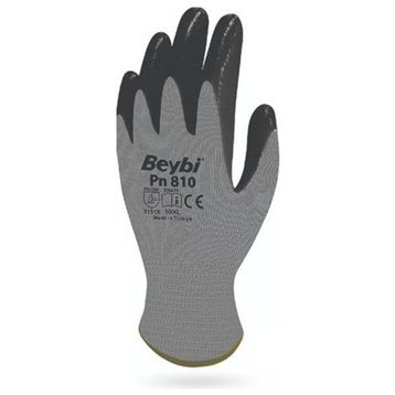 Beybi PN810 Nitril Eldiven Kalın Kaplama