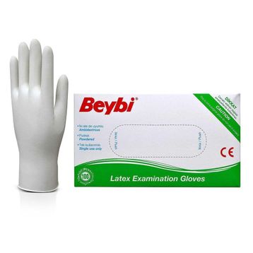 Beybi Small 100'lü Lateks Pudralı Eldiven