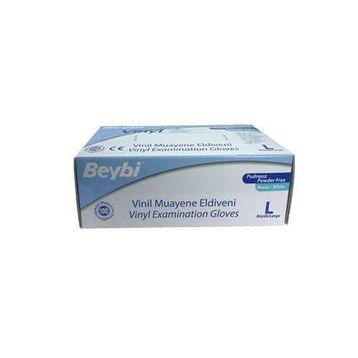Beybi Vinil Large 100 Adet Muayene Eldiveni