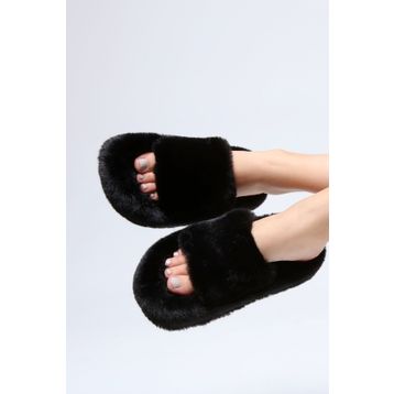 Beyond BYND01 Siyah Ekstra Kadın Terlik