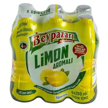 Beypazarı C-Plus Limon Aromalı 200 ml Maden Suyu (24 adet)
