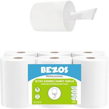 Bezos 6 Rulo Professional İçten Çekmeli Kağıt Havlu