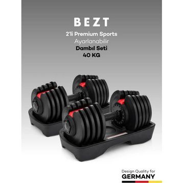 Bezt Premium 2'li 40 kg Dambıl Seti