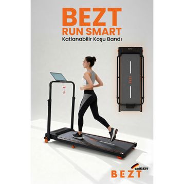 Bezt Run Smart SPR500 Siyah Katlanabilir Koşu Bandı
