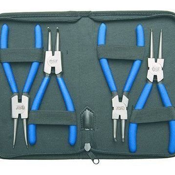 Bgs 175 mm 4 Parça Çantalı Segman Pense Seti