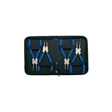 Bgs 175 mm 4 Parça Çantalı Segman Pense Seti