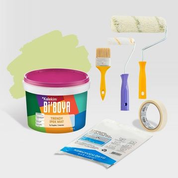 Bi Boya 2.5 lt Filiz Tek Oda Boyama Seti