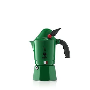Bialetti 2762 Alüminyum Yeşil Moka Express Alpina Espresso Pişirici