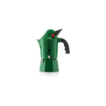 Bialetti 2762 Alüminyum Yeşil Moka Express Alpina Espresso Pişirici