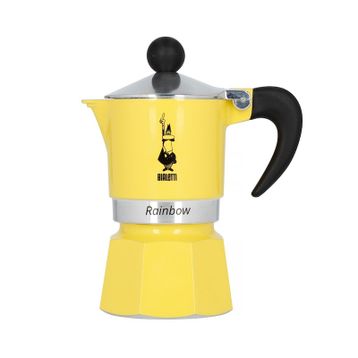 Bialetti 6 Cup Rainbow Sarı Mokapot