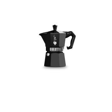 Bialetti Exclusive 3 Cup Siyah Moka Pot