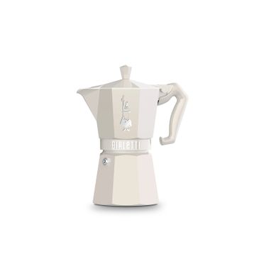 Bialetti Express Excl 3 Cup Krem Moka Pot